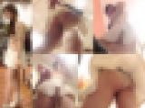 【顔有】やり過ぎてバレためくり&逆さ撮りもろ見えパンチラ盗撮動画