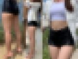 高画質セット 高画質 ノーブラ？ハミ尻・股間食い込み美人さん