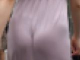 Aさんパート8　パンティーライン　透け　尻