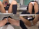 J K制服のままパンツ濡らして、いやらしいシミができちゃうパンチラ娘（2）