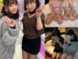 【個人撮影】ぴえん系女子2人組と奇跡の3P_身バレ次第即削除