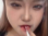 韓国の女の子の唾吐き5