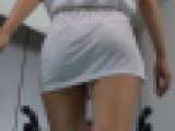 Nさんパート10（Nさん最終章）　パンティーライン　透け　尻