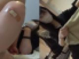 【訳あり】エステティシャンにいそうな素人お姉さんの手コキ×ツインテ美女と生ＳＥＸ