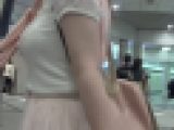 巨乳ギャルの横乳！
