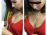 S級美人お姉さんの超接近エロすぎる胸元・胸チラ704