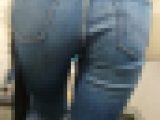 【食べ頃ヒップ】20代ピチピチ女子大学生のぴたぴたブルーデニム尻は最高の神尻です２