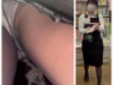 ［逆さ撮りのオカズ限定版］“被写体3人”本屋の店員さんのパンツ見たくないですか？スト越しパンティ晒します