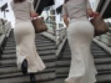 【マーメイドスカート】清楚系お姉さんの安産型のお尻