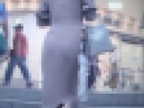 エレガント清楚系美女がタイトなワンピ着て歩いてるよ