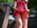 ノーパンスレンダー韓国美女が魅せる5