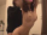 【盗撮流出】巨乳×美乳×美尻×美脚×スレンダー。人類最高峰の整いまくったスタイルの美ボディキャバ嬢とごっくん&中出しSEX