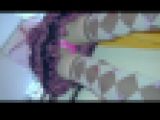 台所でお手伝いをしている女の子のパンチラ 田舎の可愛い子