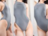 【フェチ動画】元水泳部の女子大生！165cm完璧BODYの美しい張りの鼠蹊部に食い込むハイレグP●ARFAITE