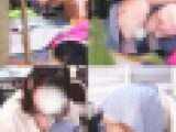 生えている・・・？　アルバイトJDちゃんのパンティ　おけけが透けてますよ^^
