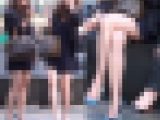 【FHD高画質】 街の究極美人の美脚