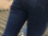 058 超ムッチムチのスキニージーンズ美女に超接近