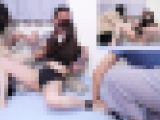 発狂お姉さん、画面枠からはみ出したりオジサンを負傷させたり大暴れｗｗ（完全オリジナル）