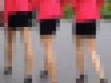 超美脚！長身パンストOLさん
