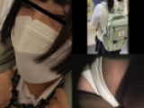 制服が痴漢されておかしくなる瞬間