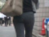 長身肉尻OL！