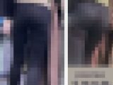 【1219】「逆ソリッドの逆小尻」のことを一般的には「ムチムチの肉尻」と云うらしい…ピチピチ黒スキニーパンツ女子