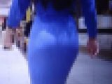 超セクシー美女がタイトワンピ着て極上美尻ピタピタで歩いてるよ