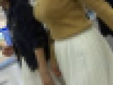 清楚OLさんの横乳ニット乳！