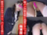 【ホテルウーマン逆さ撮り】逆さパンティ撮り！紐を解く高度テク痴漢！モロマン成功）