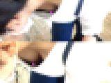#324　前屈みで丸見えになる美巨乳おっぱいに釘付け。プルプル揺れる柔らかおっぱいの胸ちらゲット