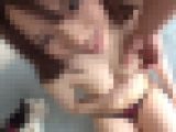 色白美巨乳のエッチな体をした20歳のネイリストが巨根で突かれる快感に顔を歪め喘ぐ