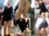GCで無防備過ぎる美●女のお股からPもろ見えのパンチラ盗撮動画