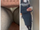 ［逆さ撮りのオカズ43］“被写体3人”黒タイツ女子たちのパンツが見たい！仕事帰りの黒脚フェチには堪らない　カメラバレあり
