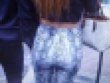 超スーパーハイスペック美人ギャルが激エロスキニータイツ履いて神クビレ美巨尻の最高級ボディを強調させて歩いてるよ