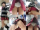 パンチラ撮り&めくりでバレた大失態!戦慄のパンチラ盗撮動画