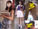 【盗撮!!】3人のお姉さんのエロパンティを逆さ撮りwww！！