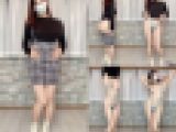 私服の下に変態水着💕(1分16秒)