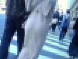 超ハイスペックの極上スタイル抜群美女が極薄タイトワンピ着て美尻肉とワレメ強調させて歩いてるよ