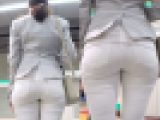 超極嬢！後ろ姿で語る本物のイイ女：完璧な美尻＆美脚