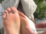 25歳ギャル系女子、24cm激弱足裏くすぐられて大暴れ！3分4秒
