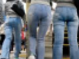 好素材な女子大生：ギャップが堪らないパンティーライン
