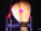 【正面観察】マイクロフレアミニ＆紫スケスケTバック
