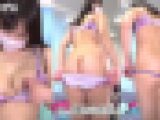 某個人撮影会モデル動画流出？（2）超至近距離からのワキ、乳首ドアップ、極細Tバックの尻クイコミ編