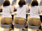 ピチピチピタパンヒップ217_極エロ！！下着ライン丸見え♪突き出し巨尻のお姉様♪
