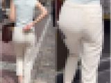 《４K・高画質》「アラサー美人OL 白スラックスで魅了」