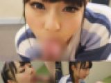 【個人撮影】アイドル級に可愛い美●女のチ〇ポバキュームフェラ