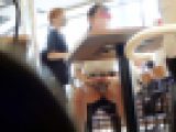 机下の純白パンチラ。彼氏の横で無防備な下半身。フードコート観察【高画質/望遠】