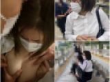 痴女に依頼を受けて5人で囲って集団痴〇。窃触記録映像20(上)