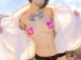 【リモバイ徘徊&３Ｐ乱交】黒髪ショトカ美しょうじょ♪身体はタトゥーあり☆ギャップの塊セフレちゃんリモバイ徘徊→ニップレス公園露出