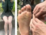 19歳25cm ギャル系美女激弱足裏くすぐり！3分9秒